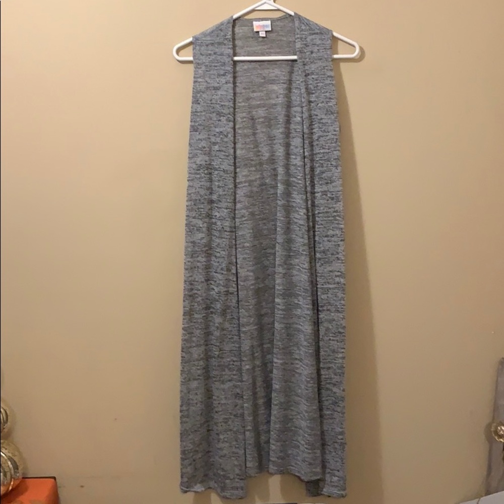 Lularoe JoyVest- grey